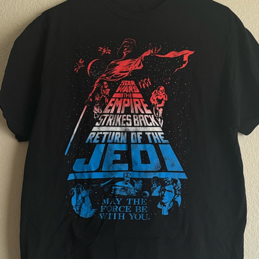 Star Wars Short Sleeve Shirt Size Large